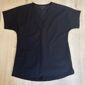 Black Women's Scrub Top